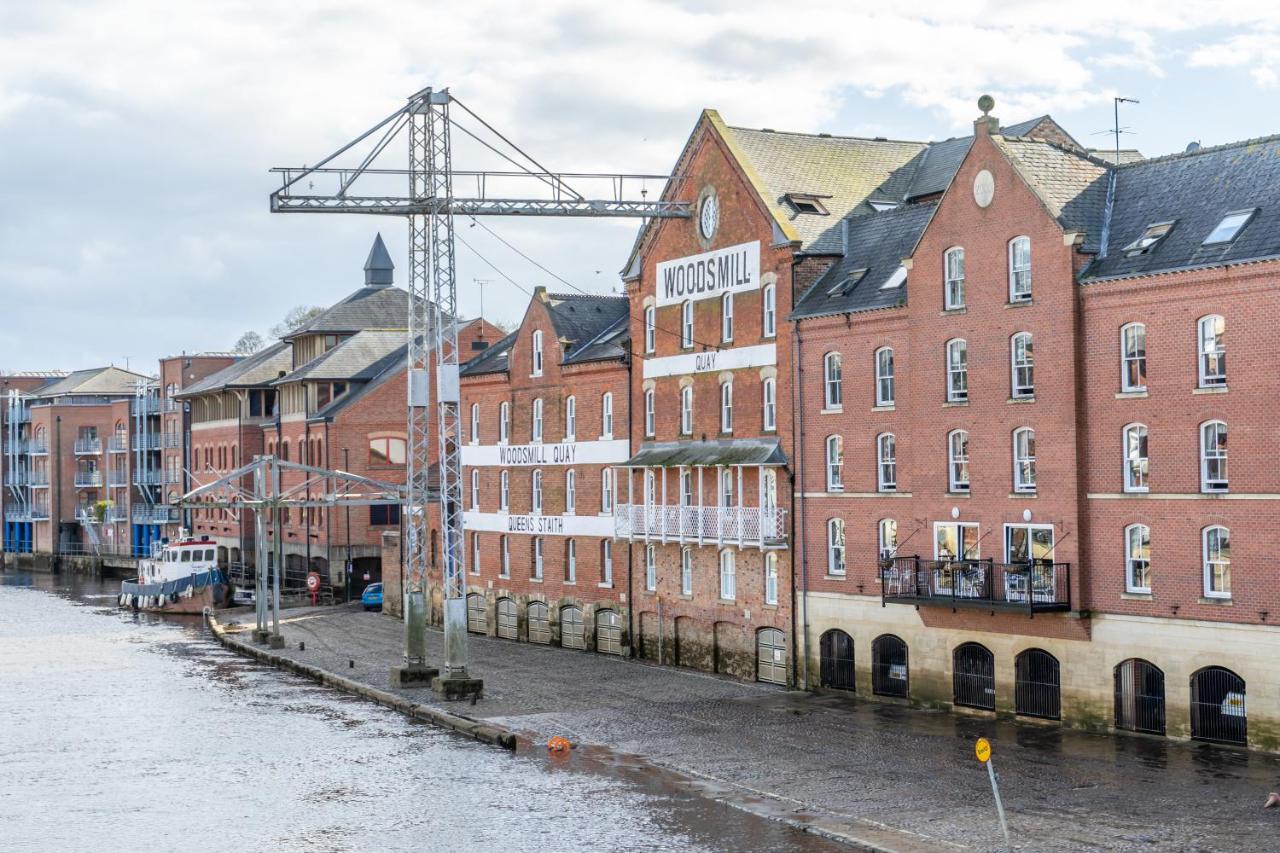 Ferienwohnung The Penthouse At Quayside York Exterior foto